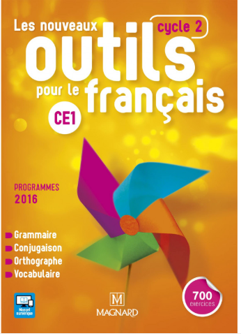 Les nouveaux outils pour le français CE1