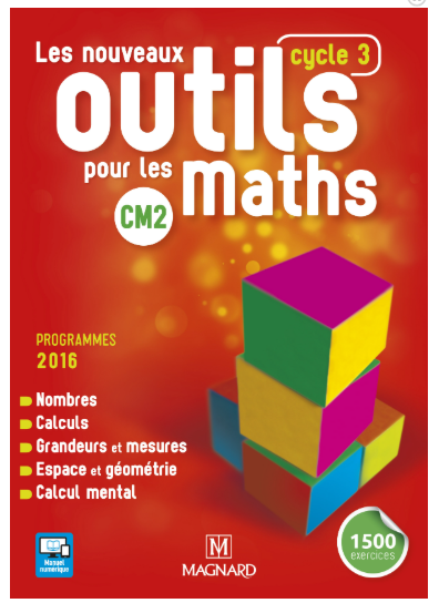 Les nouveaux outils pour les maths CM2