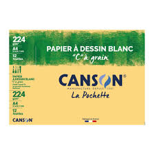 Pochette de papier Blanc CANSON