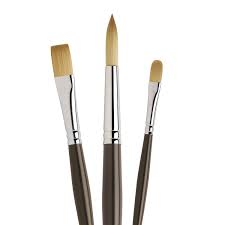Lot de 3 Pinceaux bouts larges